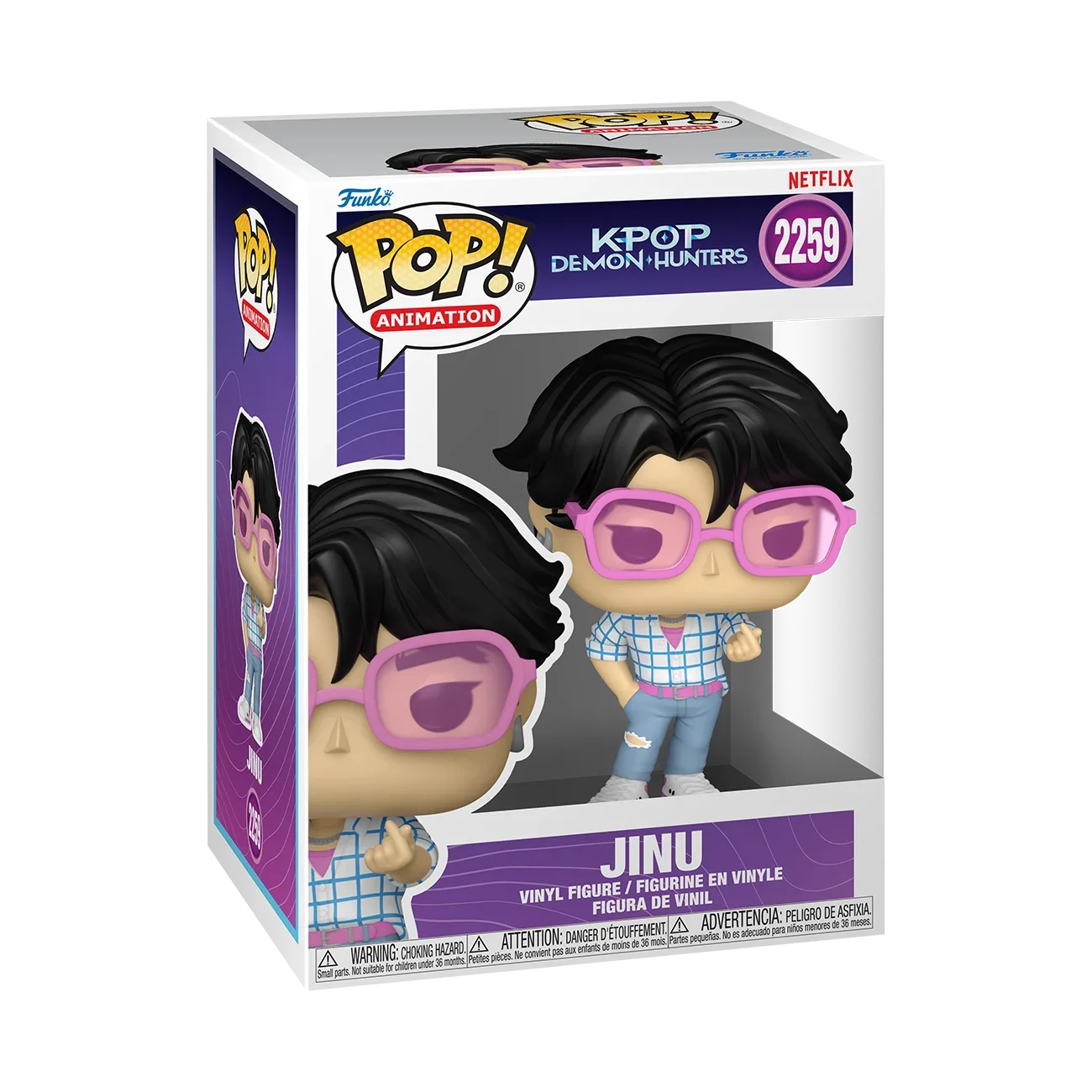 KPop Demon Hunters POP! Animation Vinyl Figures Jinu 9 cm